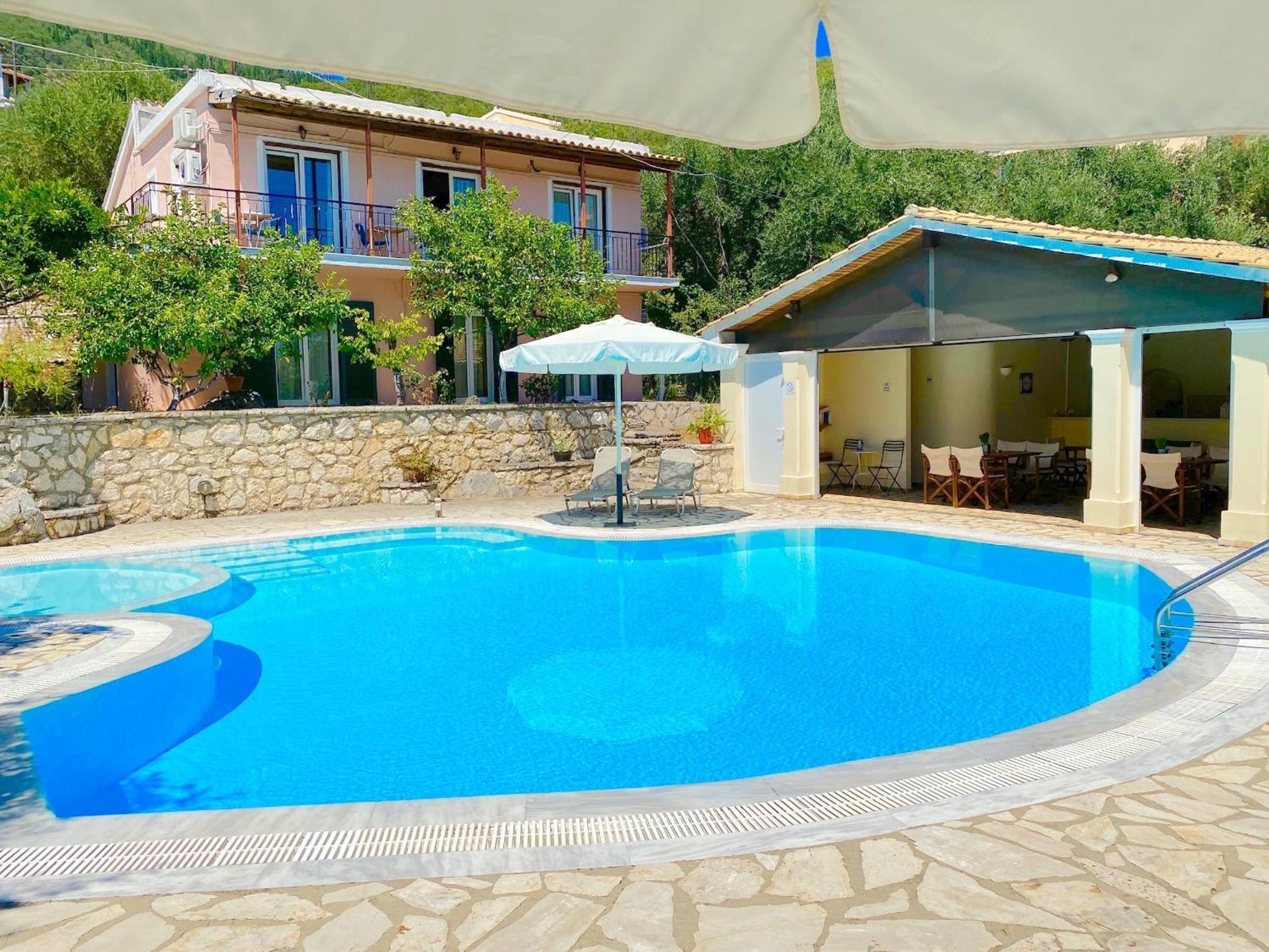 ניסקי Villa Aliki Nissaki With Private Pool By Dadovillas מראה חיצוני תמונה
