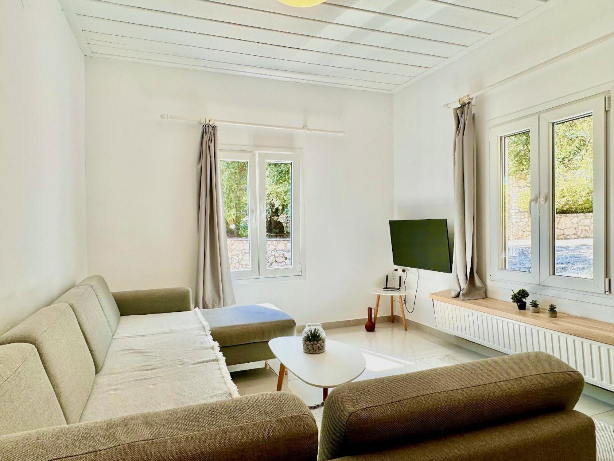 ניסקי Villa Aliki Nissaki With Private Pool By Dadovillas מראה חיצוני תמונה